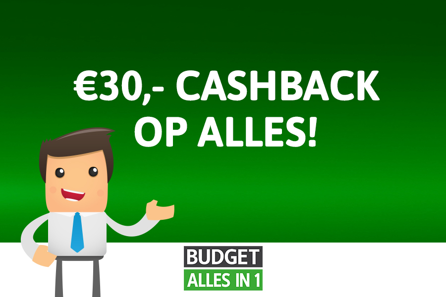 Exclusieve Budget Cashback Actie!